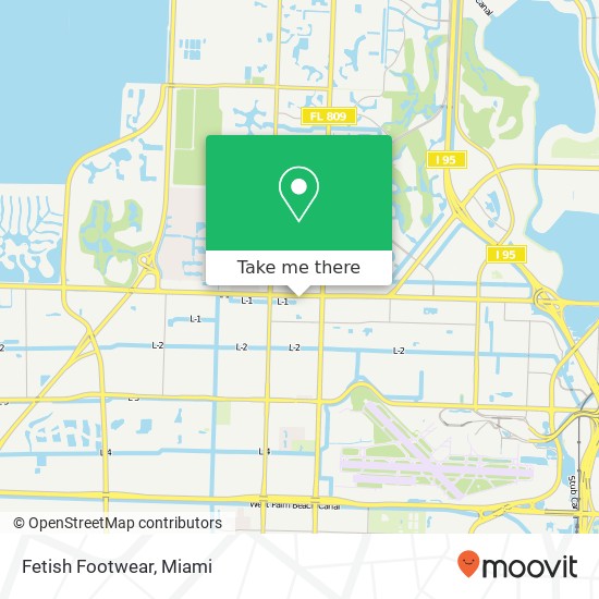 Fetish Footwear, 4724 Okeechobee Blvd West Palm Beach, FL 33417 map