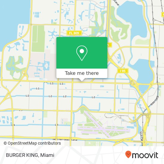 BURGER KING, 4175 Okeechobee Blvd West Palm Beach, FL 33409 map