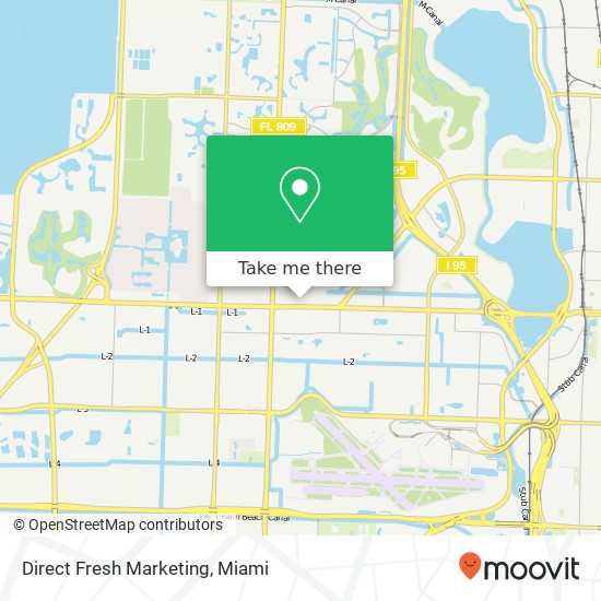 Direct Fresh Marketing, 2045 Spafford Ave West Palm Beach, FL 33409 map