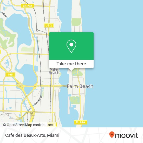 Café des Beaux-Arts, 1 Whitehall Way Palm Beach, FL 33480 map