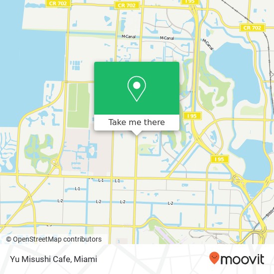 Yu Misushi Cafe, 2800 N Military Trl West Palm Beach, FL 33409 map