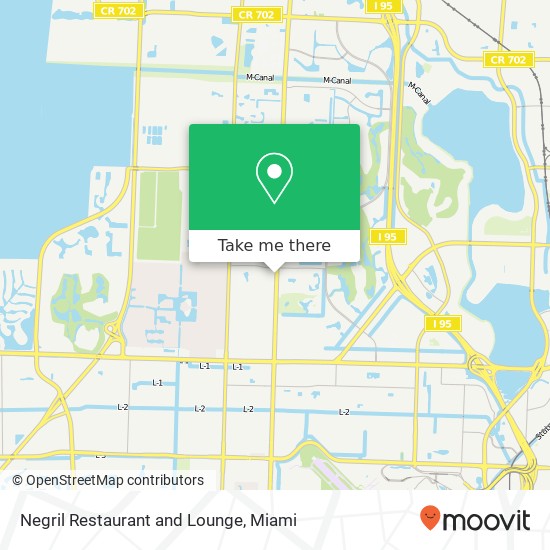 Mapa de Negril Restaurant and Lounge, 2911 N Military Trl West Palm Beach, FL 33409