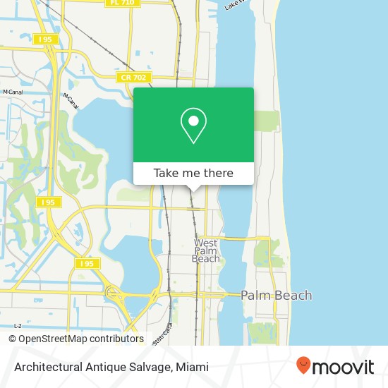 Architectural Antique Salvage, 528 16th St West Palm Beach, FL 33407 map