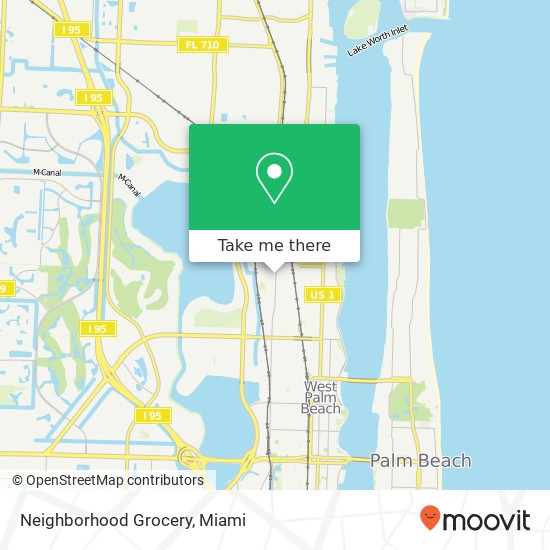 Neighborhood Grocery, 2301 N Tamarind Ave West Palm Beach, FL 33407 map