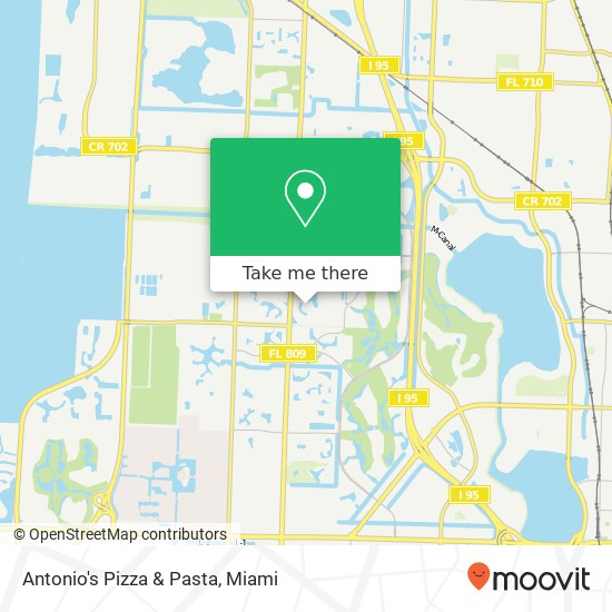Antonio's Pizza & Pasta, 4240 San Marino Blvd West Palm Beach, FL 33409 map