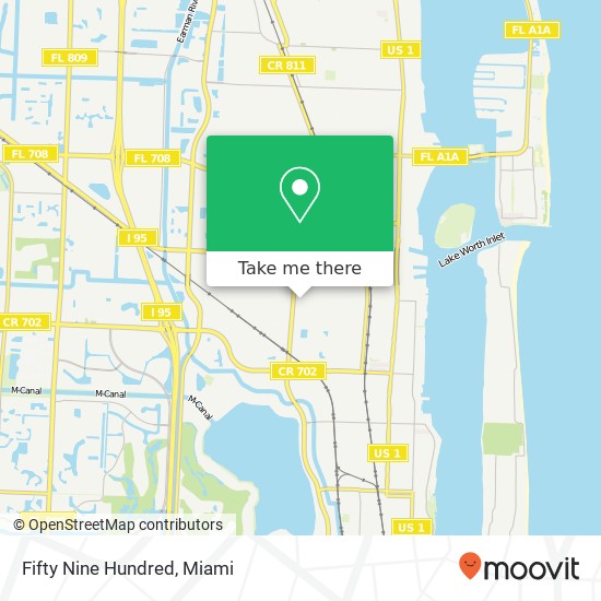 Fifty Nine Hundred, 5900 N Australian Ave West Palm Beach, FL 33407 map