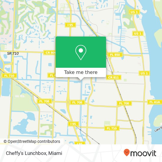 Cheffy's Lunchbox, 8000 Garden Rd West Palm Beach, FL 33404 map