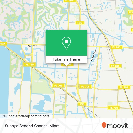 Mapa de Sunny's Second Chance, 8091 N Military Trl Palm Beach Gardens, FL 33410