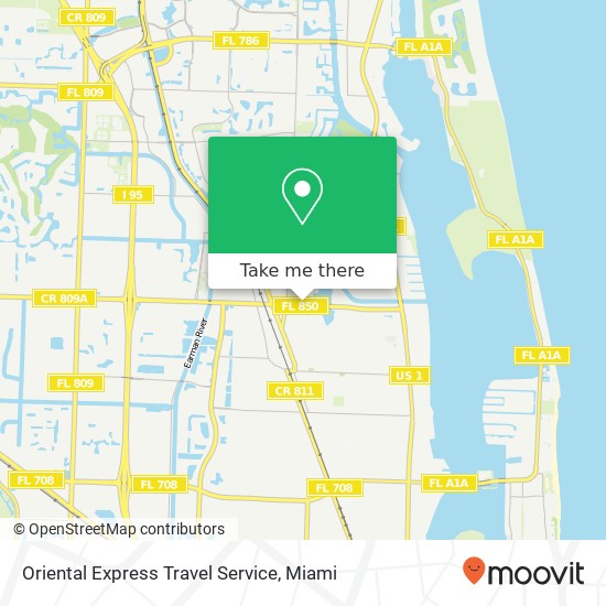 Oriental Express Travel Service, 751 Northlake Blvd North Palm Beach, FL 33408 map