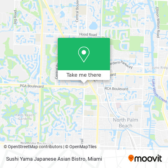 Sushi Yama Japanese Asian Bistro map