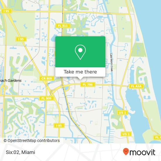 Six:02, 3101 PGA Blvd Palm Beach Gardens, FL 33410 map