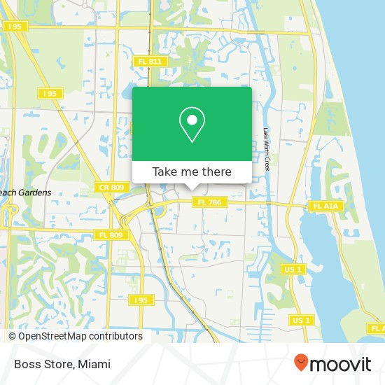 Boss Store, 3101 PGA Blvd Palm Beach Gardens, FL 33410 map