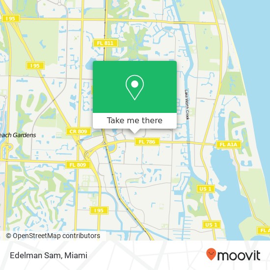 Edelman Sam, 3101 PGA Blvd Palm Beach Gardens, FL 33410 map