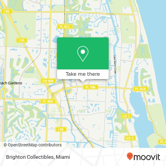 Brighton Collectibles, 3101 PGA Blvd Palm Beach Gardens, FL 33410 map