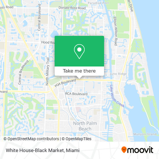 Mapa de White House-Black Market