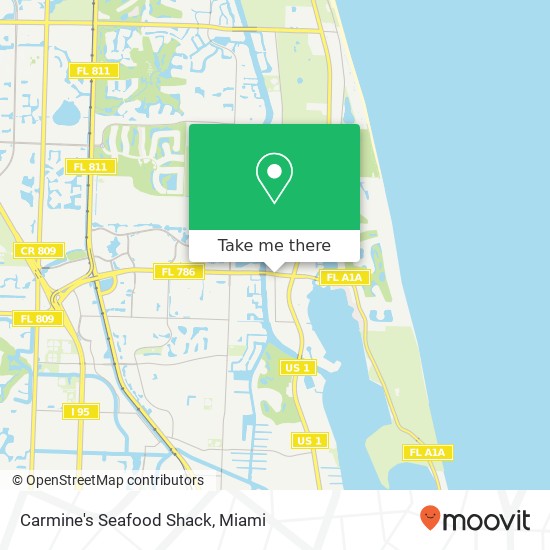 Carmine's Seafood Shack, 2000 PGA Blvd Palm Beach Gardens, FL 33408 map