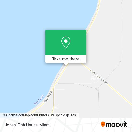 Jones' Fish House map