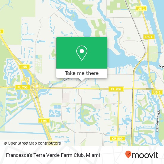 Francesca's Terra Verde Farm Club, 5800 Center St Jupiter, FL 33458 map