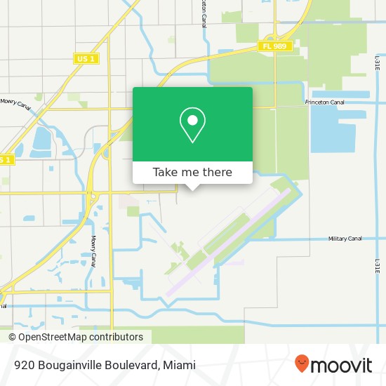 920 Bougainville Boulevard map
