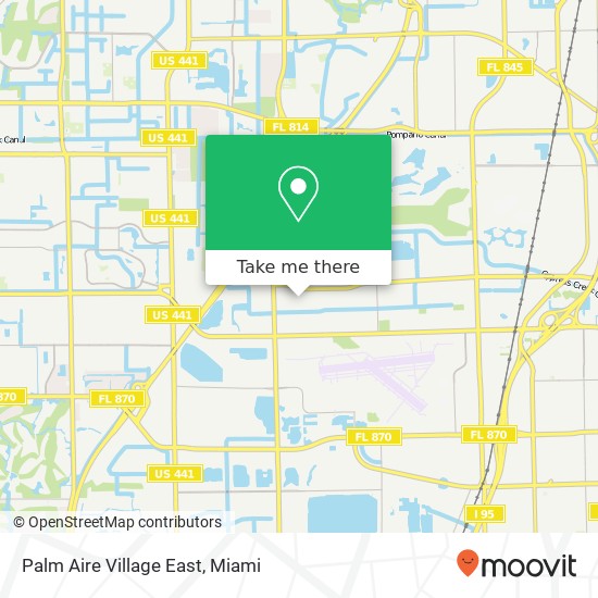 Mapa de Palm Aire Village East
