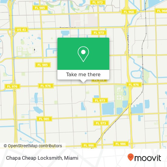 Chapa Cheap Locksmith map