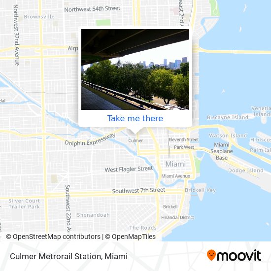 Culmer Metrorail Station map