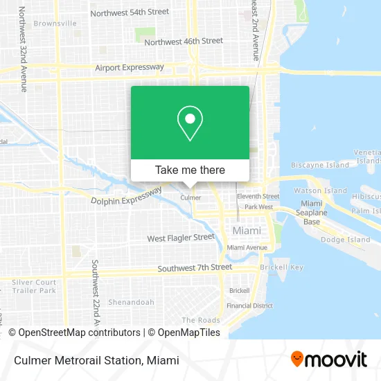 Culmer Metrorail Station map