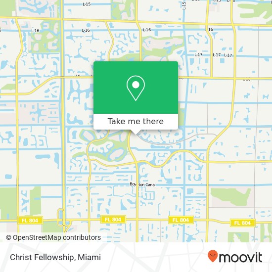 Christ Fellowship map