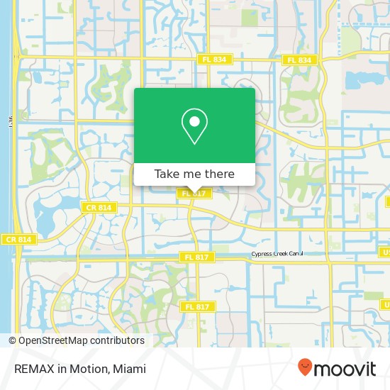 Mapa de REMAX in Motion