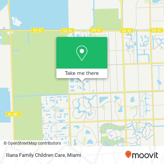 Iliana Family Children Care map
