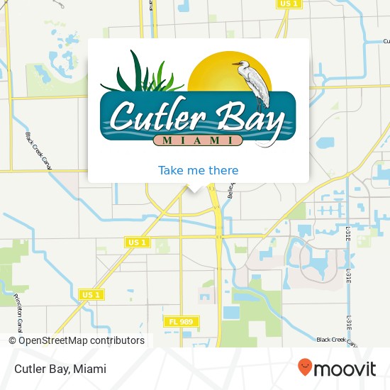 Cutler Bay map