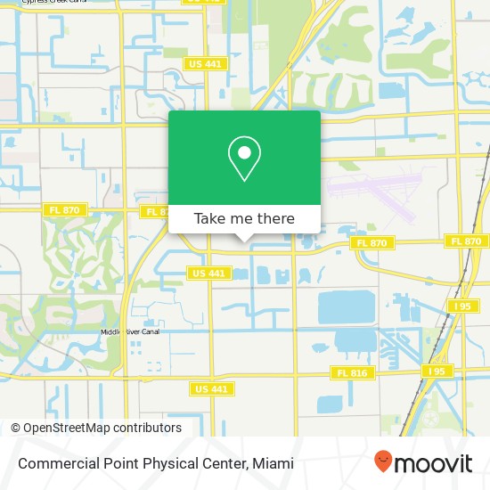 Commercial Point Physical Center map