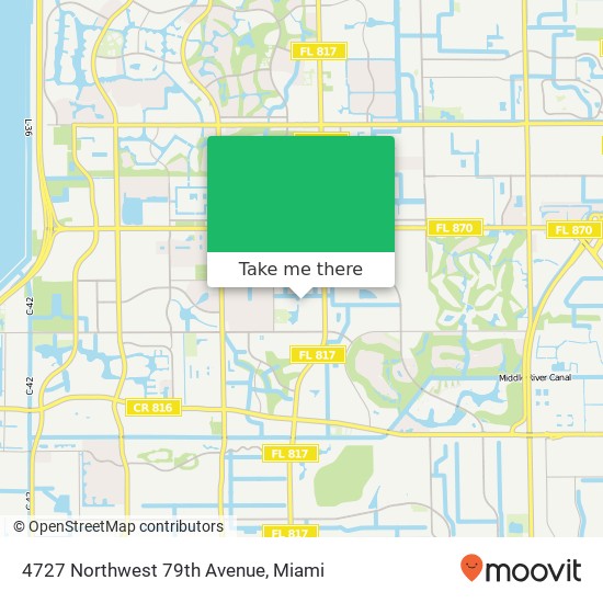 4727 Northwest 79th Avenue map