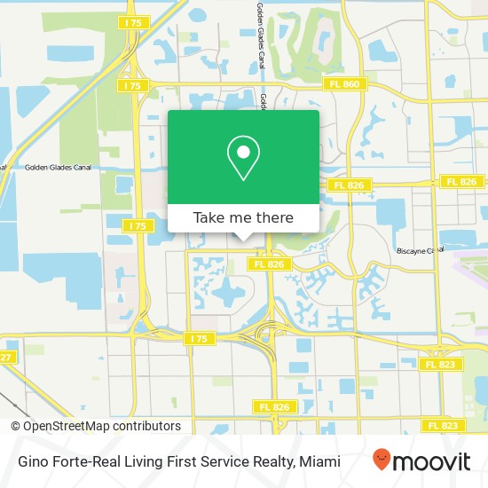 Gino Forte-Real Living First Service Realty map