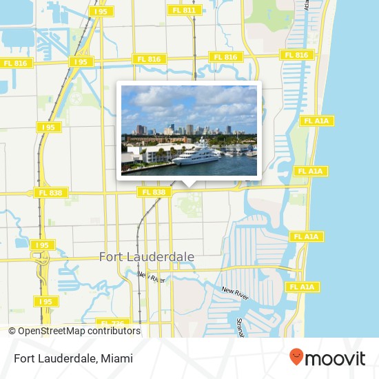 Mapa de Fort Lauderdale