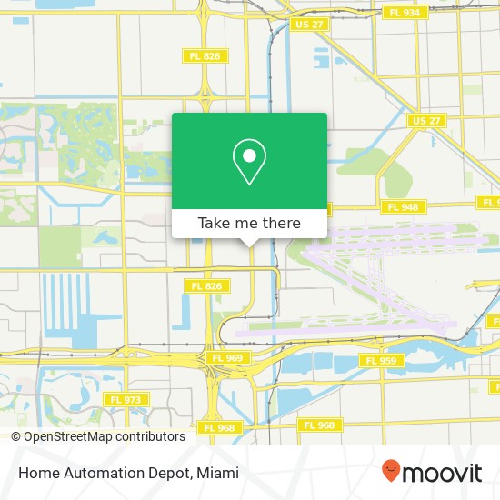 Home Automation Depot map