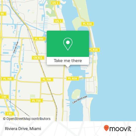 Riviera Drive map