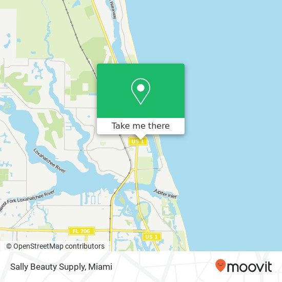 Sally Beauty Supply map