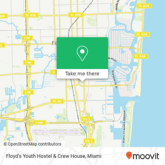 Floyd's Youth Hostel & Crew House map