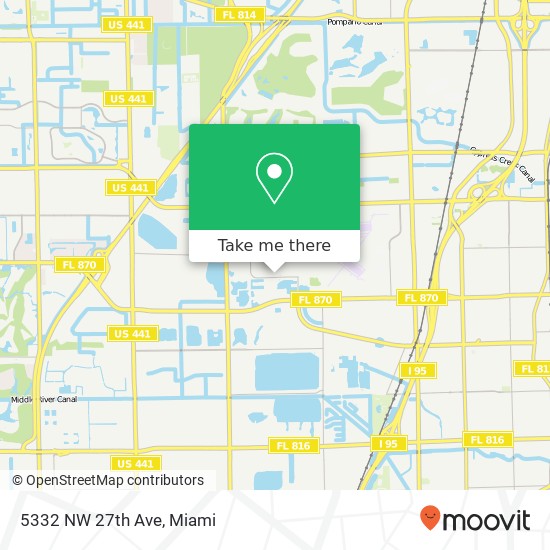 5332 NW 27th Ave map