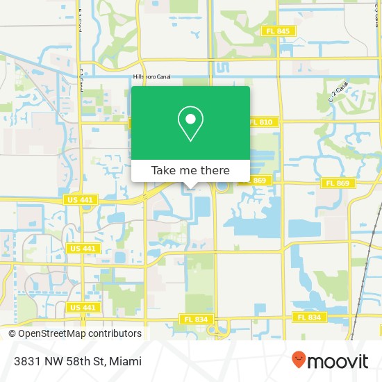 3831 NW 58th St map