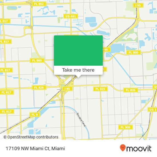 17109 NW Miami Ct map