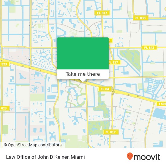 Law Office of John D Kelner map