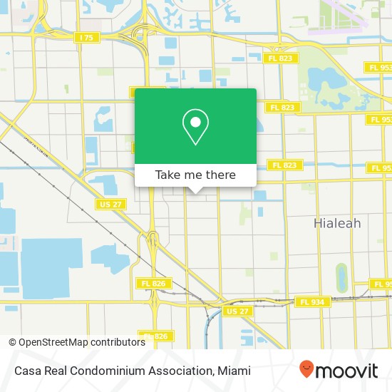 Mapa de Casa Real Condominium Association