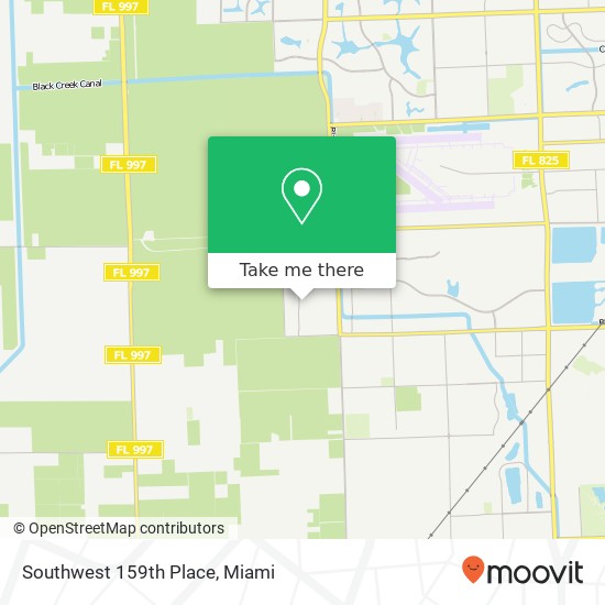 Mapa de Southwest 159th Place