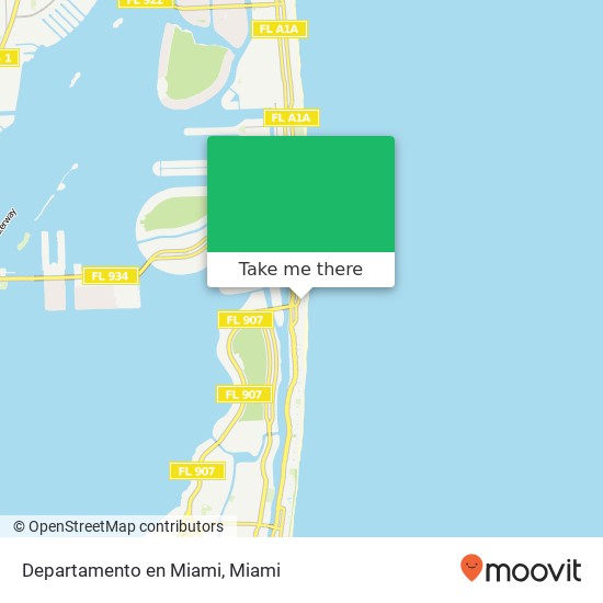 Mapa de Departamento en Miami