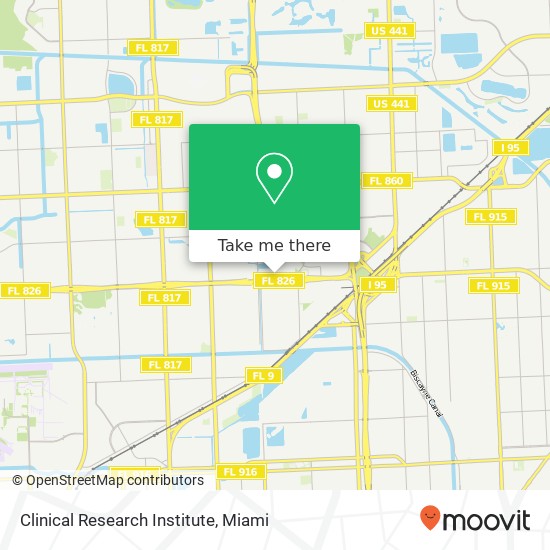 Mapa de Clinical Research Institute