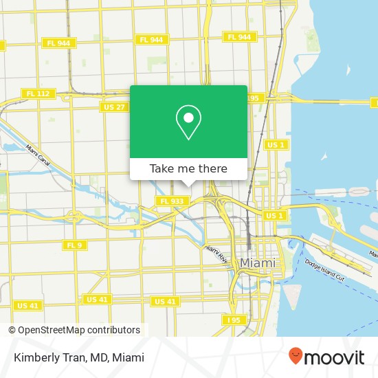 Mapa de Kimberly Tran, MD