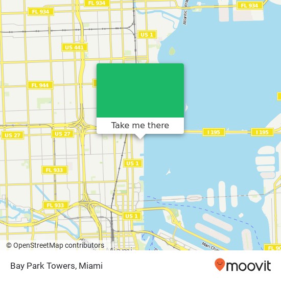 Bay Park Towers map