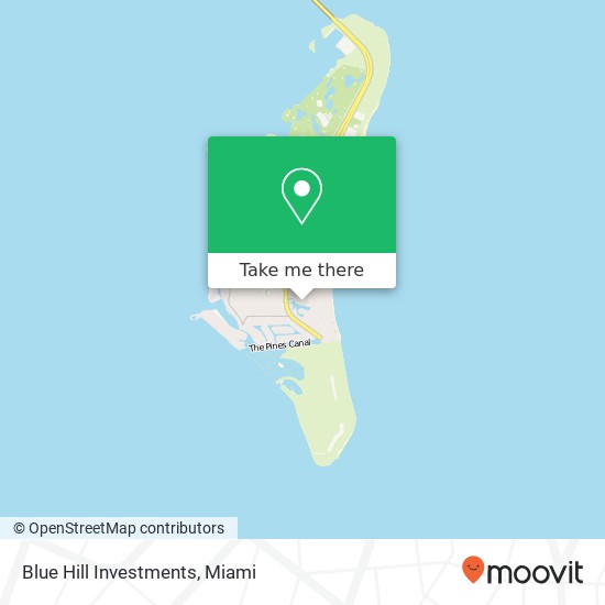 Blue Hill Investments map